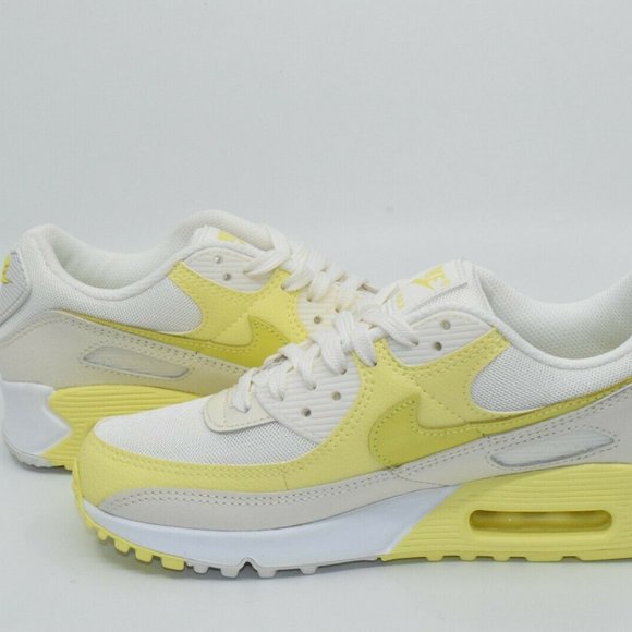 Nike Air Max 90 SE Princess Charming Sail Yellow Voltage White DJ5198-100 - Picture 6 of 7